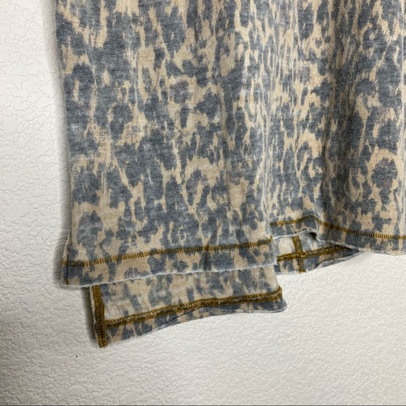 Free People Super Soft Leopard Clara Tee - Picture 4 of 10